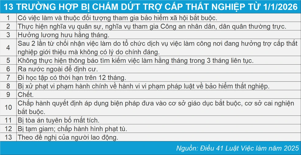 Những điều chỉnh về trợ cấp thất nghiệp theo Luật Việc làm mới 2026 01