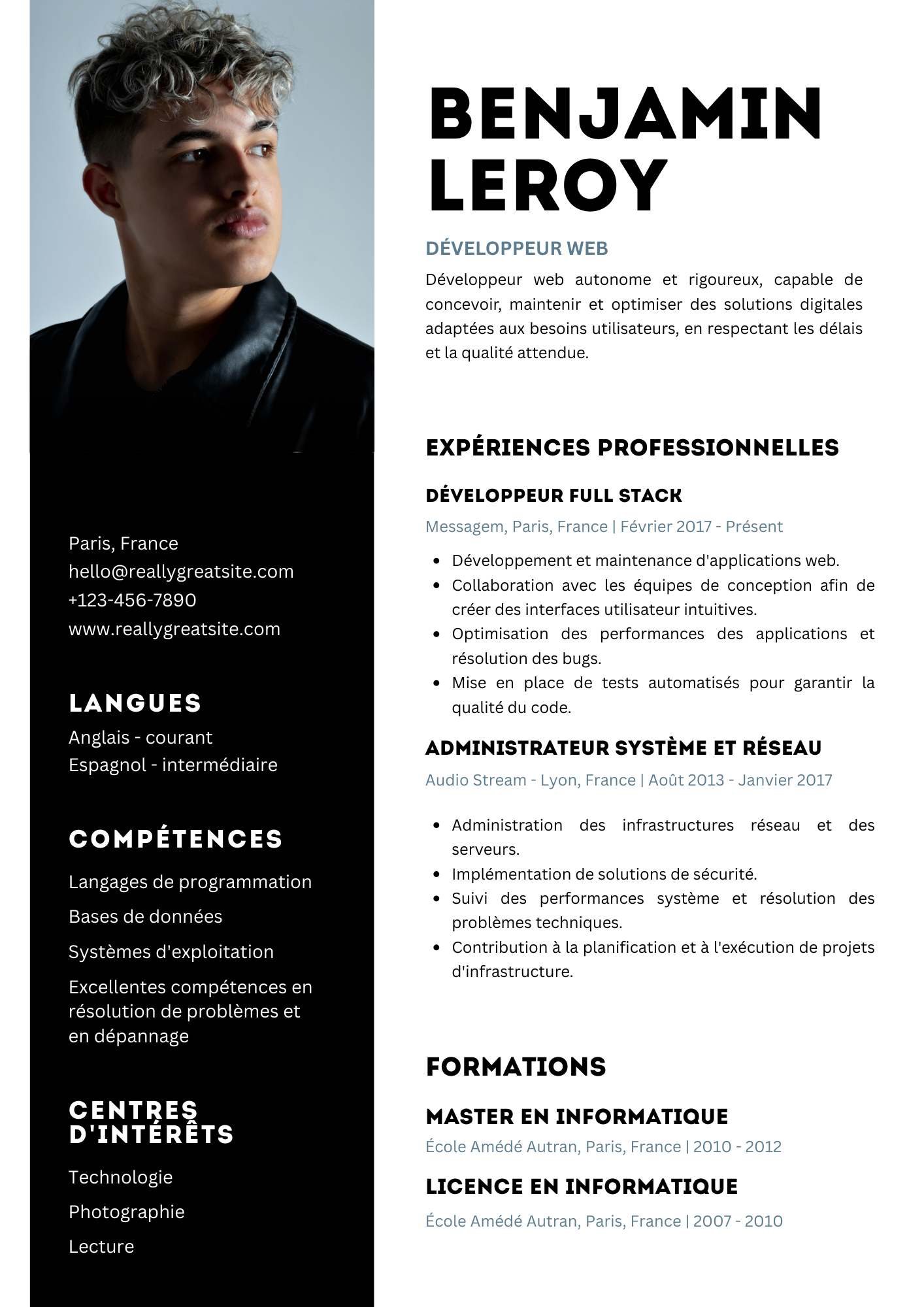 Mẫu CV Đẹp 2026 07 - Tuấn Việc Làm